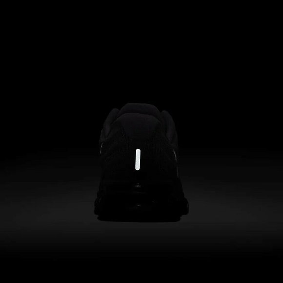 Nike Air Max 2017 Shoes Triple Black Reflective White 849559-001 Mens - Picture 8 of 8